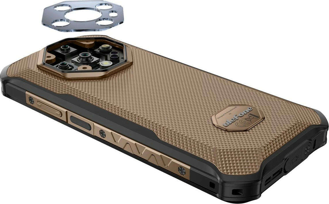 Celular Ulefone Armor X16 4G 6GB/128GB IP69K, kafe, set