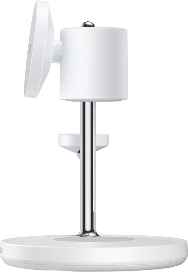 stacion karikimi wireless Joyroom JR-W23 Qi2 4-në-1, 15W, me dritë nate, i bardhë