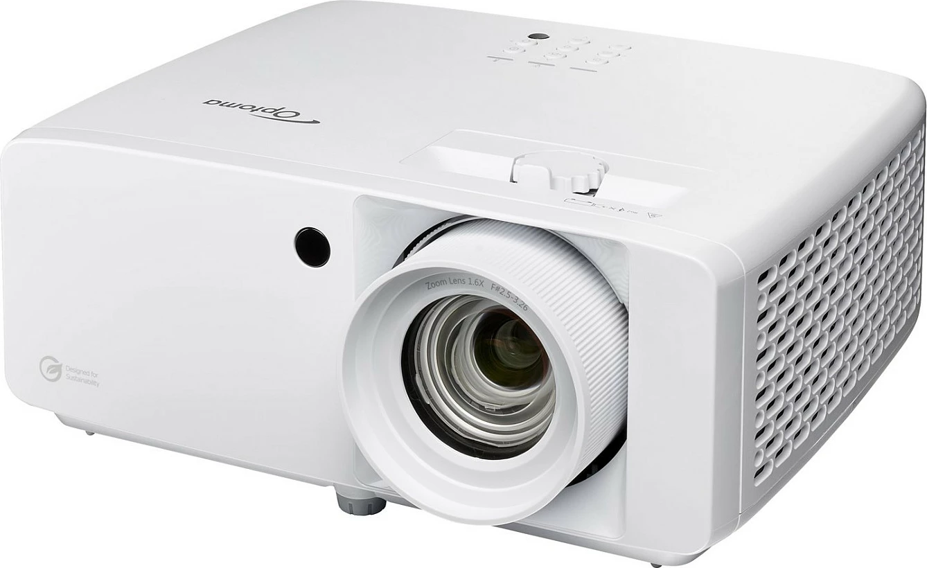 Projektor laser Optoma ZH551, Full HD, 5600 ANSI lumen, 3D, Wi‑Fi, i bardhë