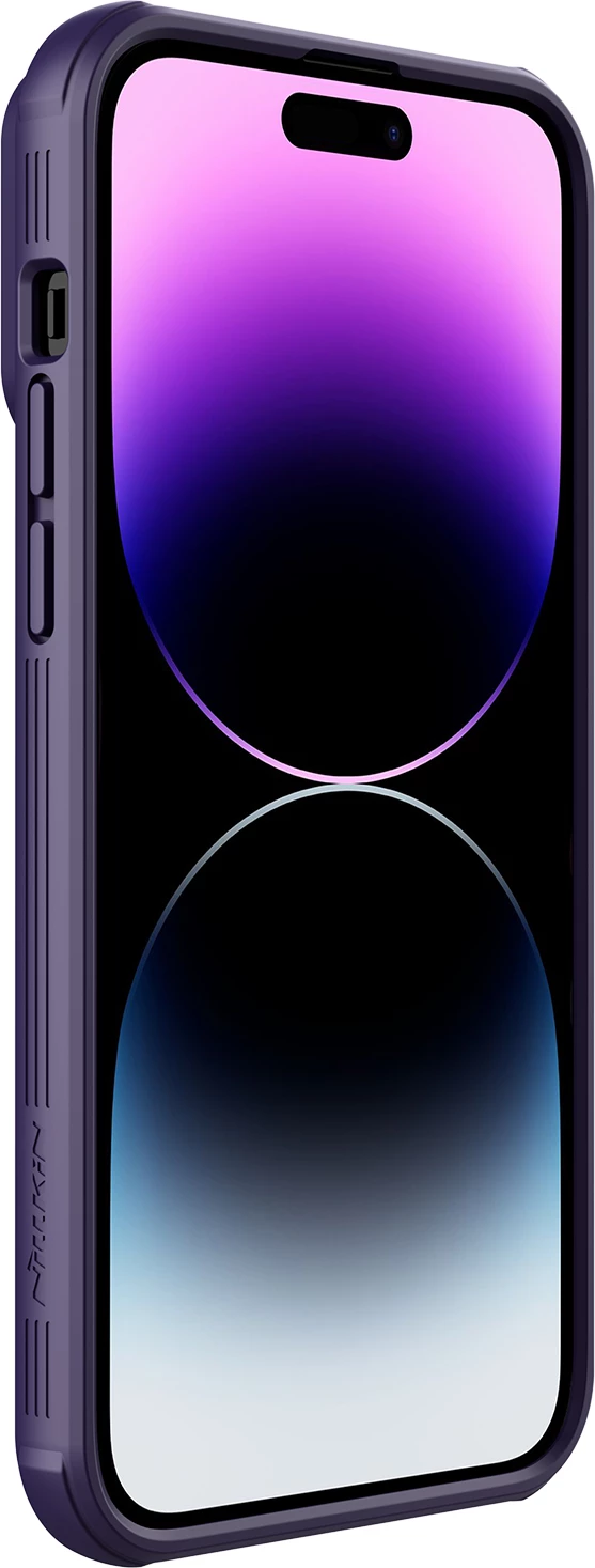 Mbështjellës Nillkin CamShield S Case për iPhone 14 Pro Max, me kapak kamere, vjollcë