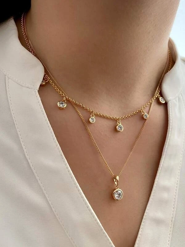 Set - qafore + vathë Xuping, të praruara në ari, artë/bardhë