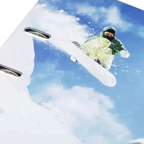 Dosje HERMA A4 karton, motive sporte dimërore, shumëngjyrëshe