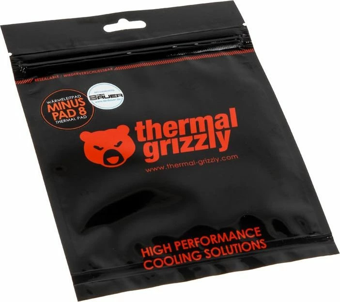 Pad termik Thermal Grizzly Minus Pad 8 TG-MP8-100-100-15-1R 100 x 100 mm 1.5 mm, rozë, 1 copë