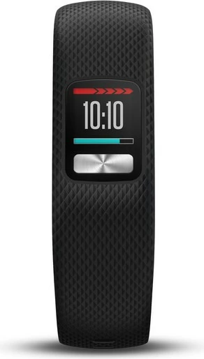 Smartwatch Garmin vívofit 4, rrip i zi, S/M, 365 ditë bateri, waterproof