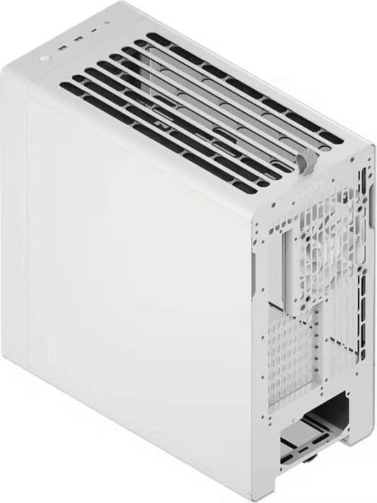 Kasë HAVN BF 360, Midi-Tower, E-ATX, Tempered Glass, e bardhë