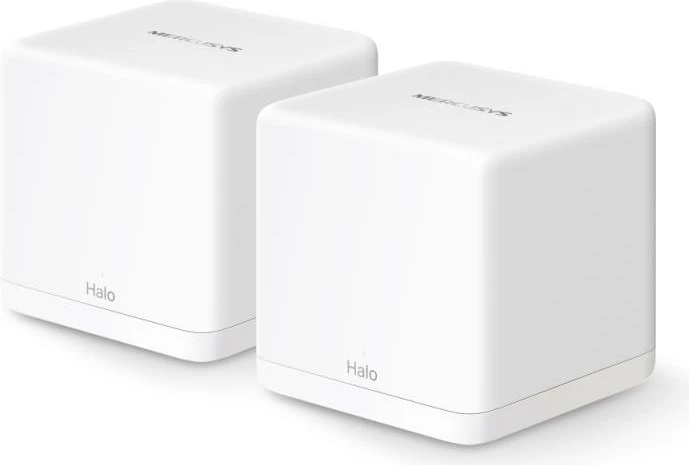 Router Wi‑Fi Mesh, Mercusys Halo H60X, AX1500 deri 1.5 Gbps, i bardhë, set 2-pack