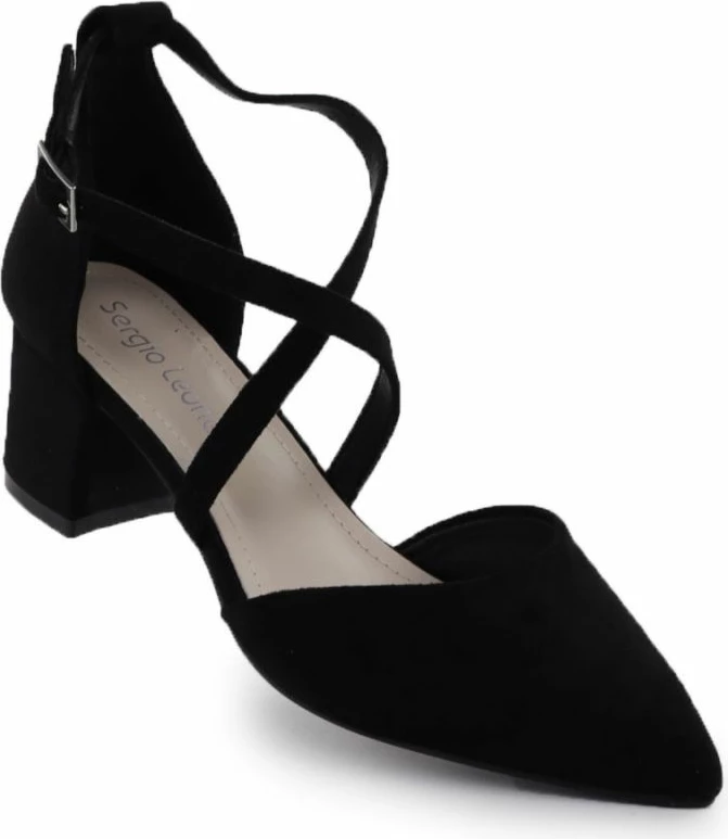 Sandale femrash Sergio Leone SK-830, të zeza