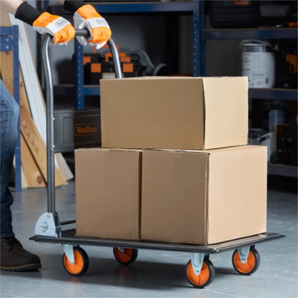 Karrocë platforme palosëse VONHAUS 15/168, 150 kg