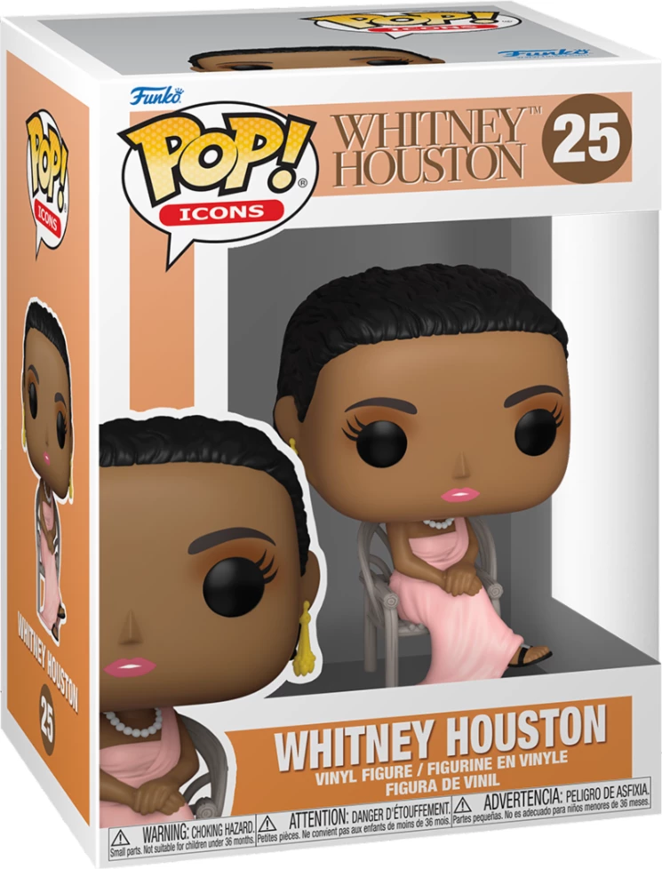 Figurinë vinili Funko POP! Icons Whitney Houston Debut #25