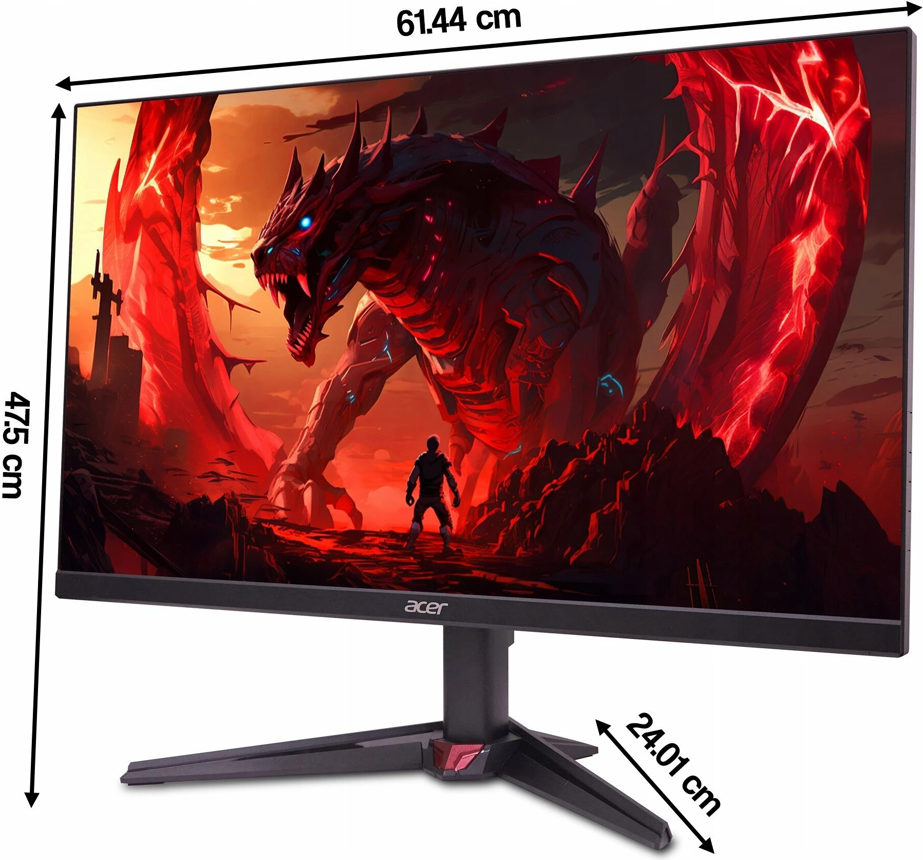 Monitor gaming Acer VG270KL1bmiipx UM.HV0EE.111 27\" 4K UHD IPS 144Hz 0.5ms, zi