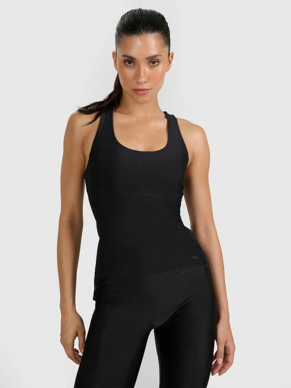 Maicë sportive për femra 4F, e zezë [Madhësia: XS]
