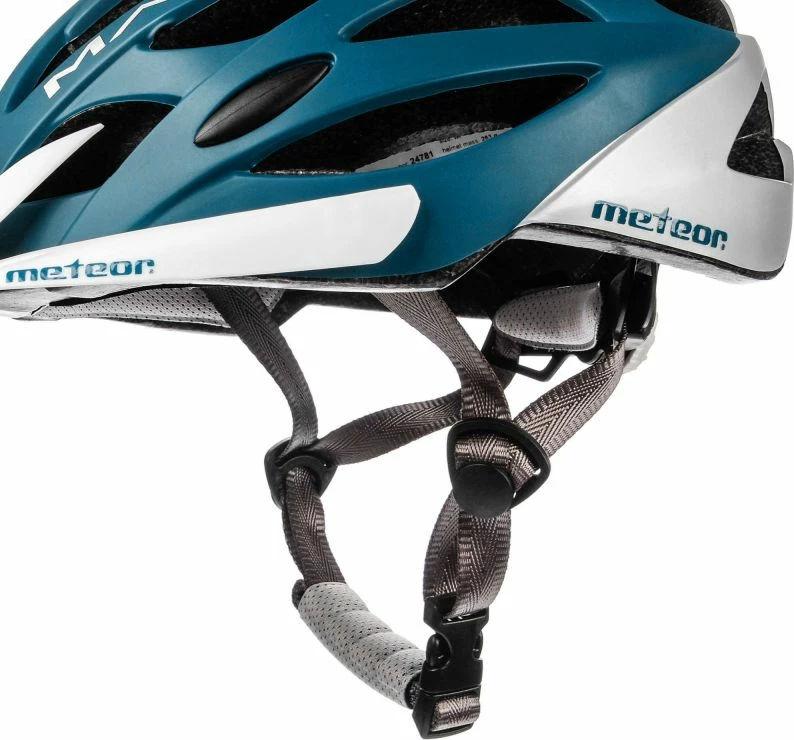 Helmetë biçiklete Meteor Marven 24781, kaltër/gri [Madhësia: Standarde]