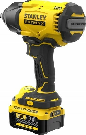 Çelës impakti Stanley SFMCF940M1 18 V 1/2" 949 Nm, 1x bateri 4 Ah, me valixhe, verdhë/zi