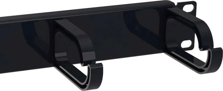 Panel menaxhimi kabllosh Equip 10", 1U, plastikë/çelik, i zi