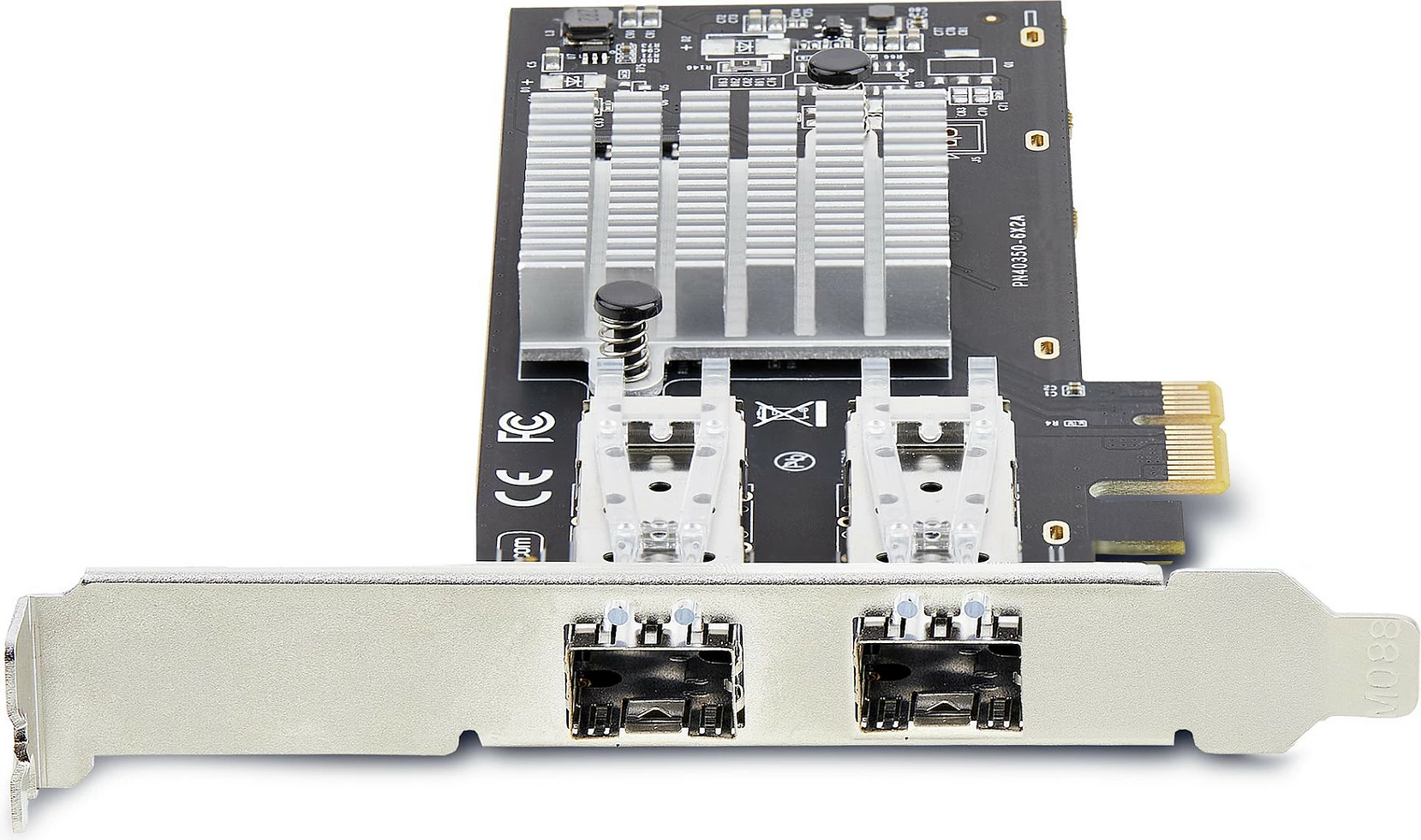 Kartë rrjeti StarTech 2-Port SFP, Intel I350-AM2, PCIe 2.0 x1, 2x 1GbE, e zezë/argjendtë