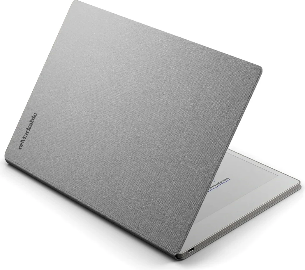 Tablet E-ink reMarkable Paper Pro 11.8\" 64GB me Marker Plus + Book Folio Polymer Weave, Gri