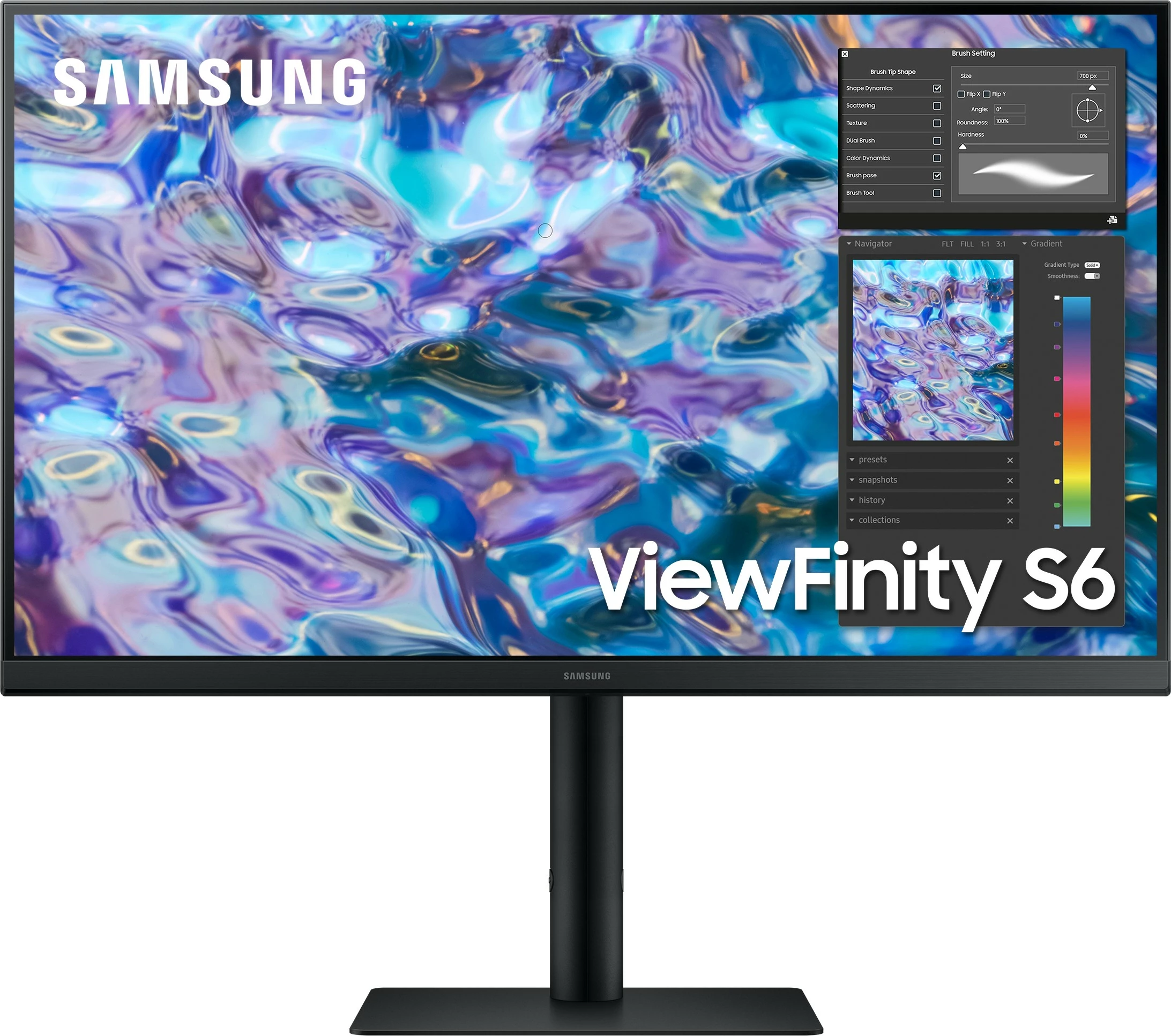 Monitor Samsung S61B, 27", 2560 x 1440 pixels, Quad HD, i zi