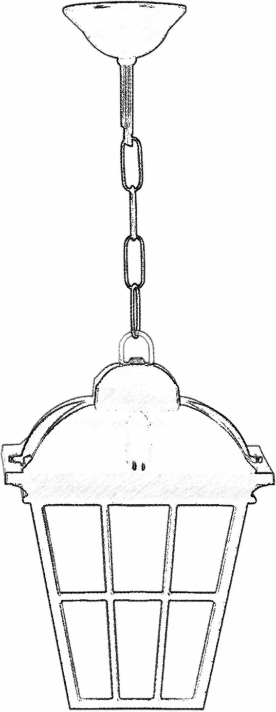 Llambë tavani për jashtë Opviq, BFE-68183-BSY, e zezë