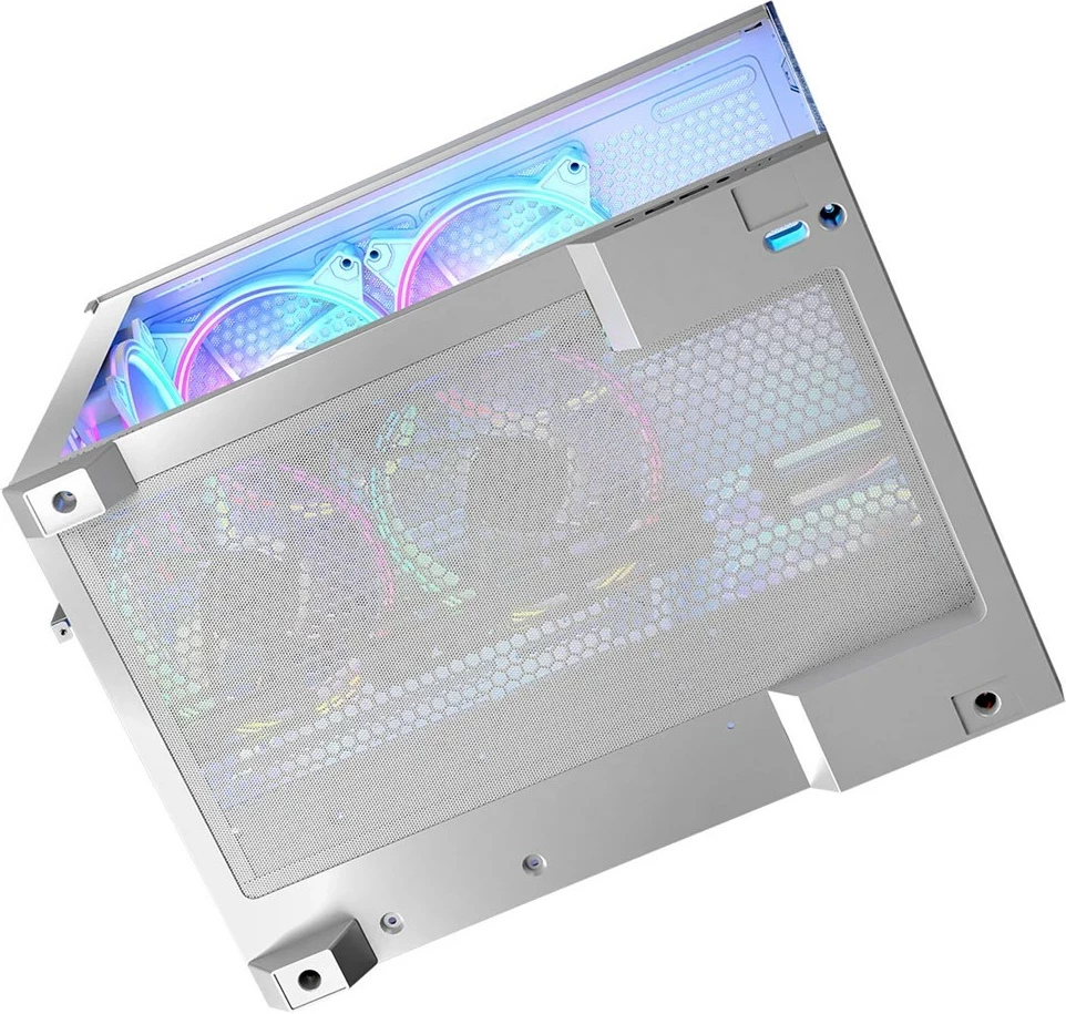 Kasë MODECOM Volcano Panorama APEX ARGB 7F MIDI, e bardhë