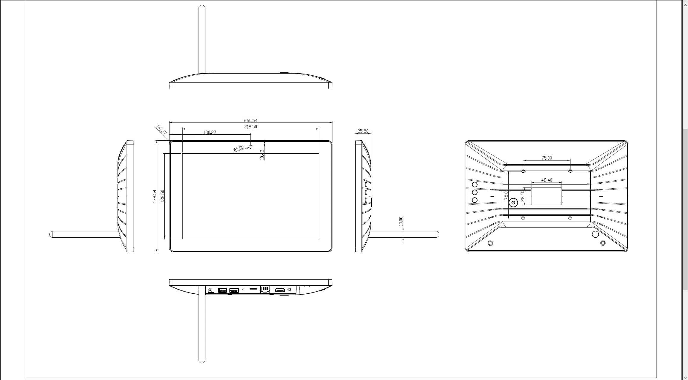Tablet ALLNET PrimeOne-100, 10 Zoll, 4GB/16GB, Android 13