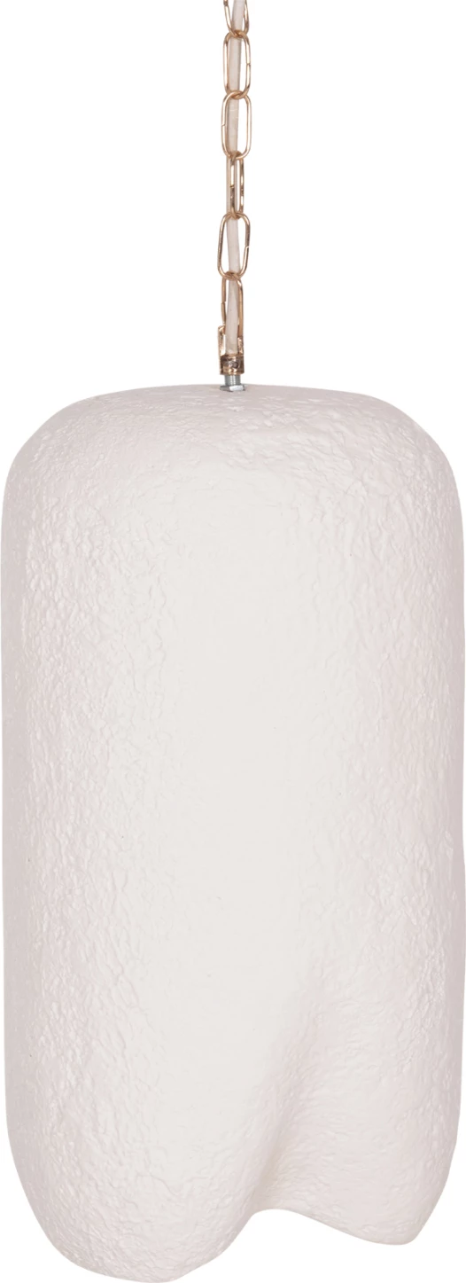 Llambë tavani varëse LOGKY, fibër-cement, e bardhë, FH4704.02S, 24x47cm