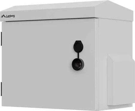 Kabinet rack mural LANBERG 10", 3U, IP55, 320x220x300mm, gri