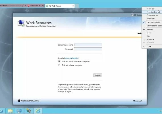 Windows Server 2012 Remote Desktop Services 50 User Connections Global