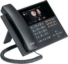 Telefon fiks zyre Auerswald COMfortel D-400, ekran me prekje 4.3", taste funksioni të programueshme, i zi