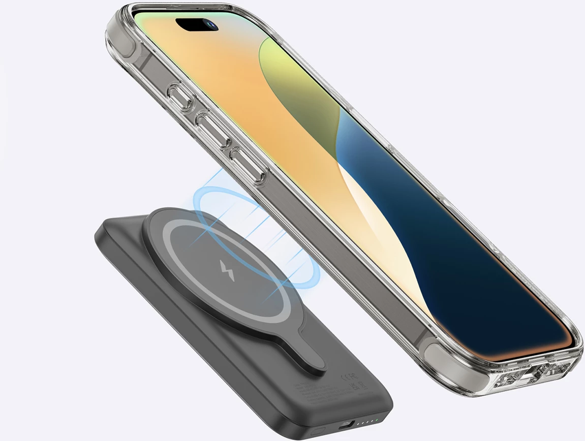 Mbështjellës AmazingThing Omni Mag Case për iPhone 16 Pro, Gri