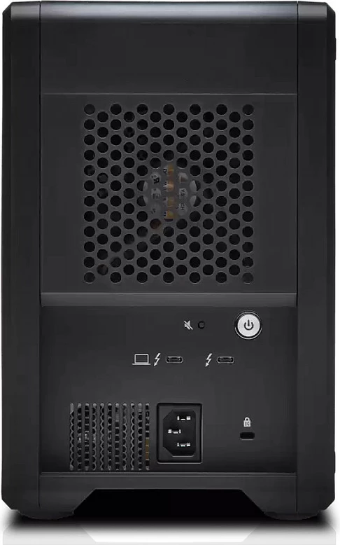 Hard disk i jashtëm SanDisk Professional G-RAID Shuttle 4, 104TB, Thunderbolt 3, USB-C, i zi