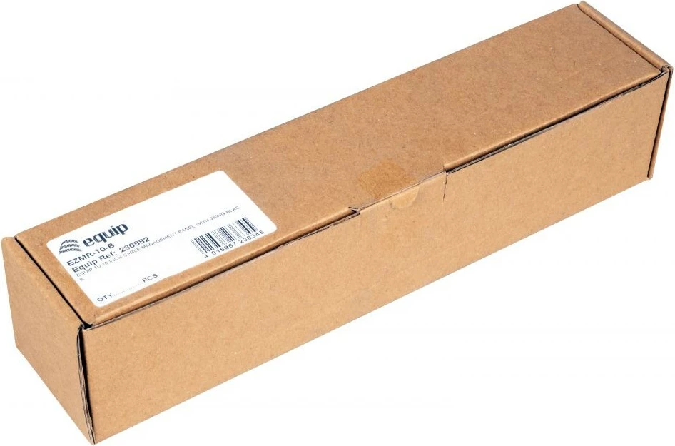 Panel menaxhimi kabllosh Equip EZMR-10-B, 1U, 10", metal, zi
