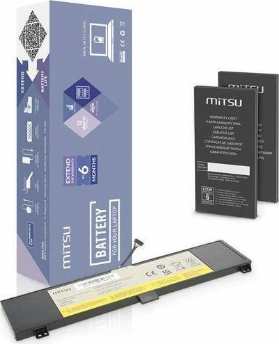 Bateri laptopi Mitsu BC/LE-Y50-70 6400mAh 47Wh 7.6V për Lenovo Y50-70/Y50-80