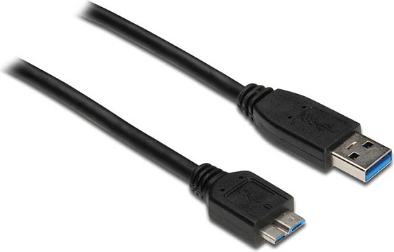 Kabllo USB 3.0 GoodConnections, USB-A në Micro-USB B, 2m, e zezë