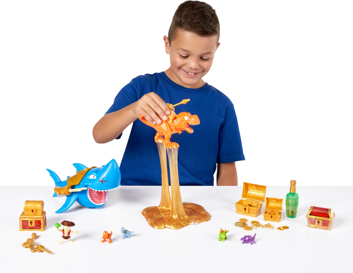 Lodër për fëmijë Smashers Dino Island Gold Treasure Hunt by ZURU