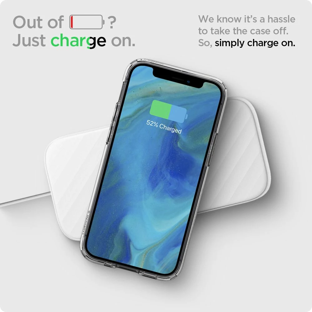 Mbështjellës Spigen Ultra Hybrid për iPhone 12 mini, Transparent