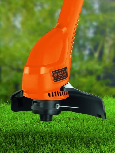Trimer elektrik me fije Black&Decker GL360SB 350W, prerje 25 cm, me fije shtesë 6 m, portokalli/zi