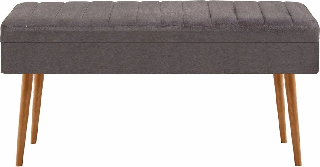 Tavolinë me karrige, set 5 pjesësh, zgjatshme, Hanah Home Vina 0701-4, anthracite, atlantic