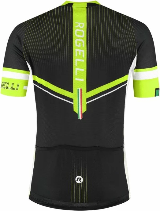 Fanellë çiklizmi për meshkuj Rogelli, zi e verdhë