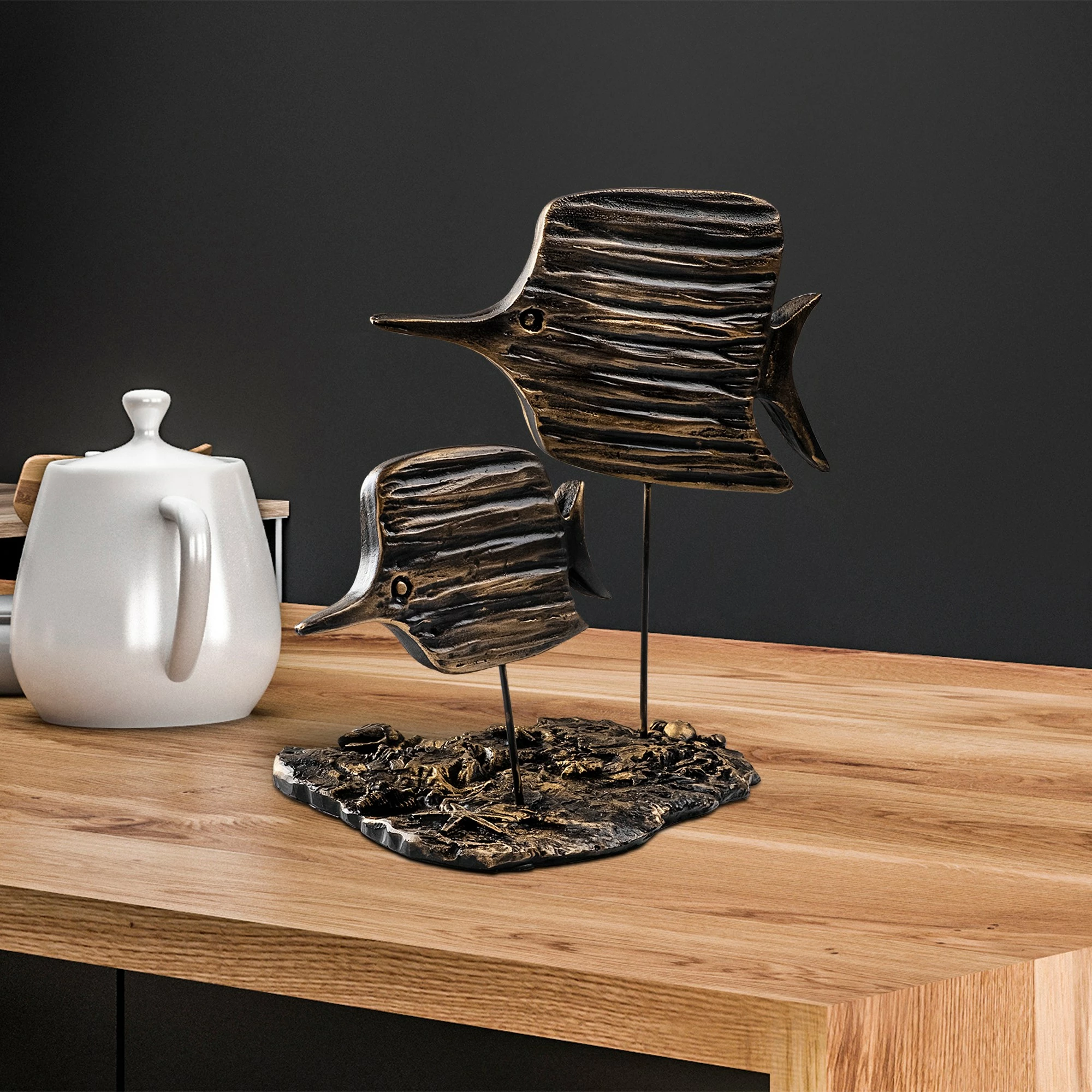 Objekt dekorativ Aberto Design, Copperband, set prej dy copash