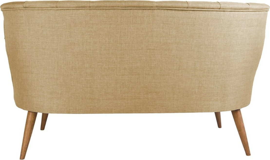 Divan dy-vendësh Atelier del Sofa, Richland Loveseat, ngjyrë kafe qumështi