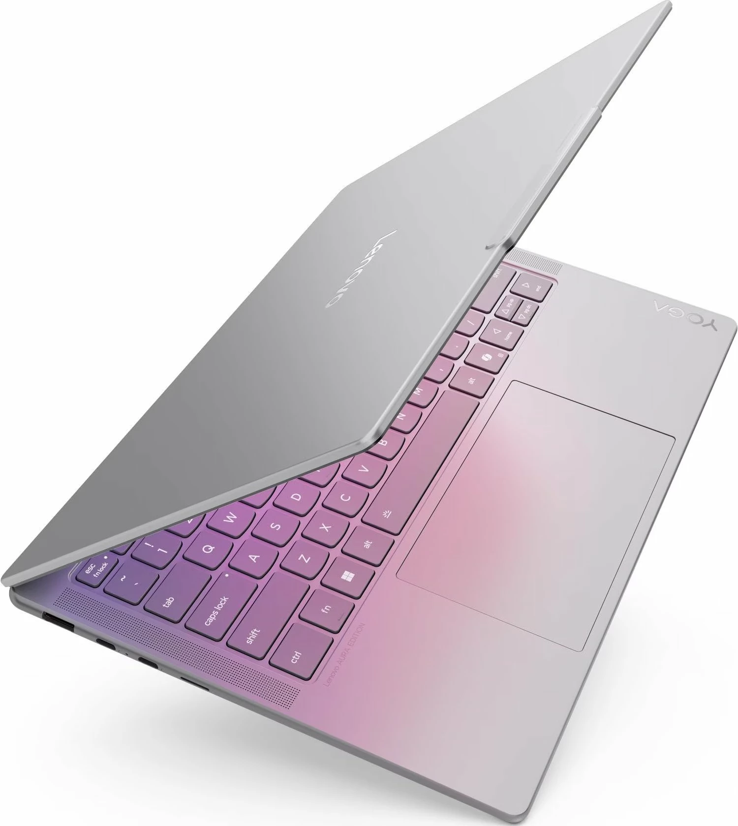 Laptop Lenovo Yoga Slim 7 14ILL10 (83JX00A3NT) Core Ultra 7 258V, 32GB RAM, 1TB SSD, 14\" WUXGA OLED, Windows 11, gri