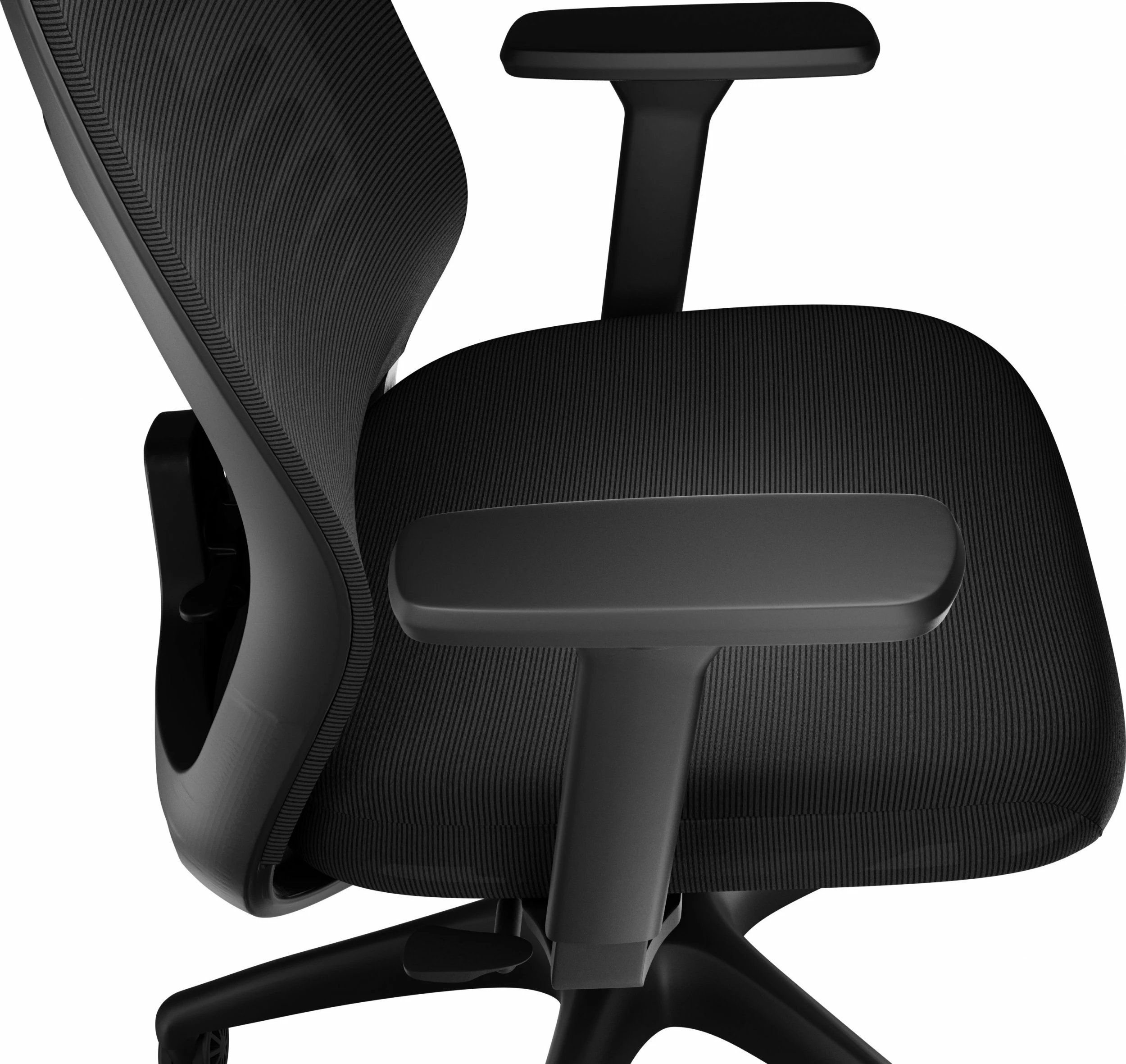 Karrige gaming GENESIS Astat 200 G2 NFG-1943, 120 kg, rrjetë/stoff, e zezë