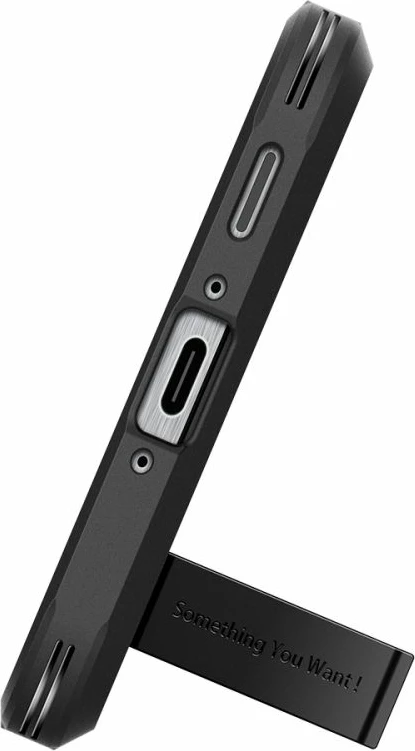 Mbështjellës Spigen Tough Armor për Samsung Galaxy A56 5G, mbrojtje MIL-STD, dy-pjesësh, matte, 1 copë, i zi