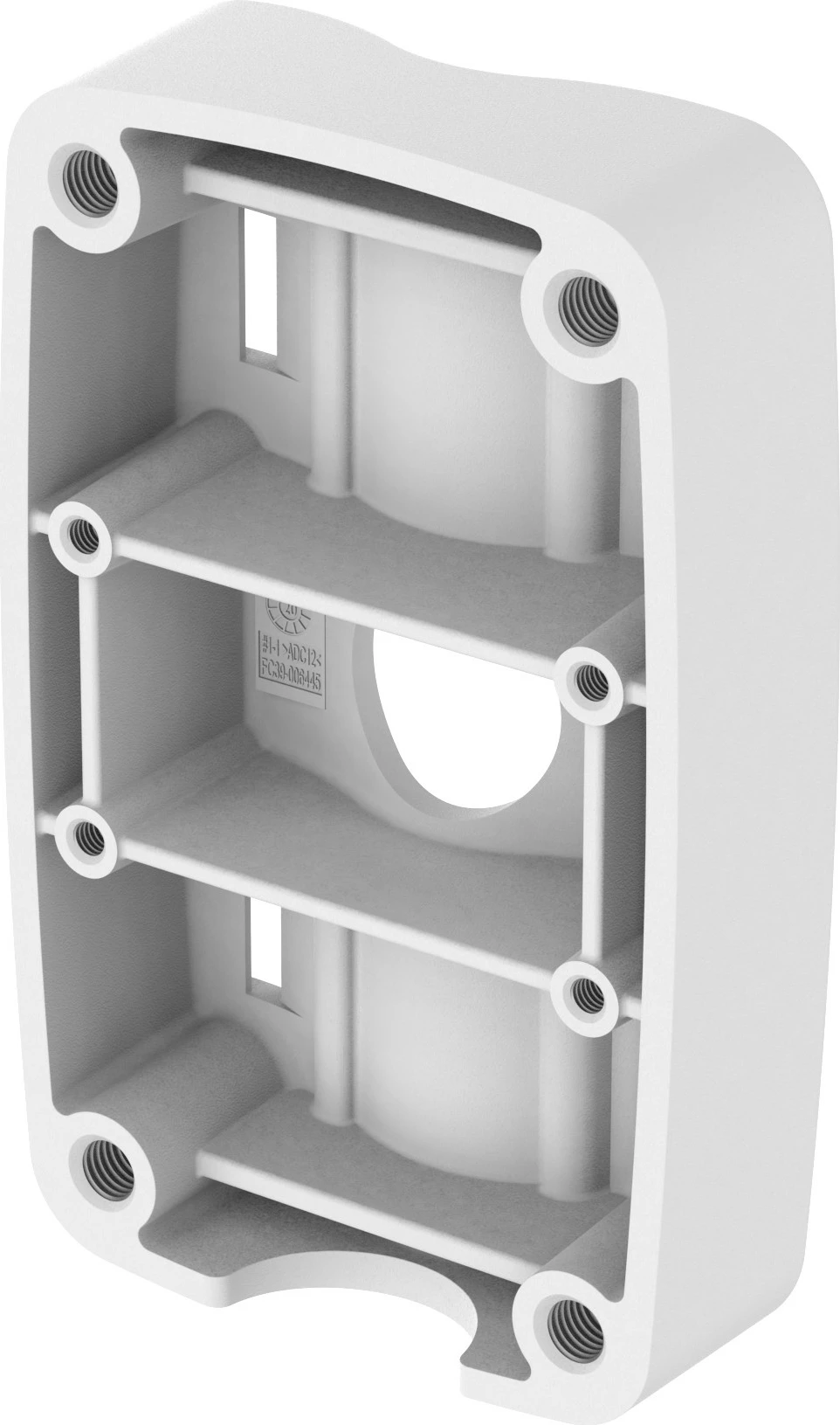 Adapter montimi Hanwha SBP-300PMW2, për TNO-7180RLP/SBP-300WMW/SBP-300WMW1, alumin, 185mm, bardhë
