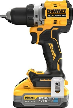 Trapan me bateri DeWALT DCD800H2T-QW, 18V, 5Ah, 13mm, me dritë, verdhë/zi