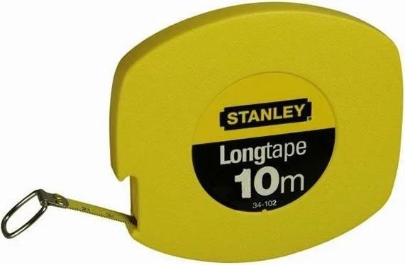Metër me shirit çeliku Stanley 0-34-102 10m, e verdhë