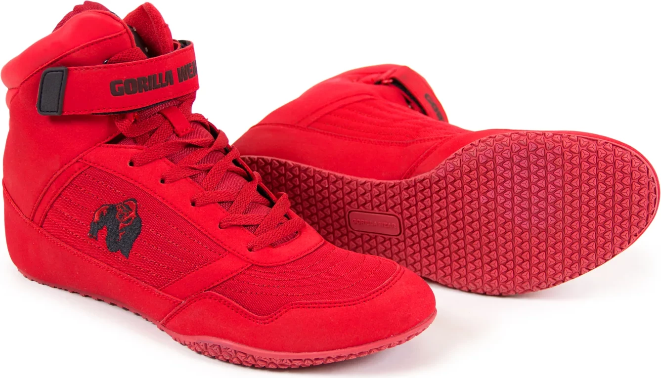 Gorilla Wear High Tops Red