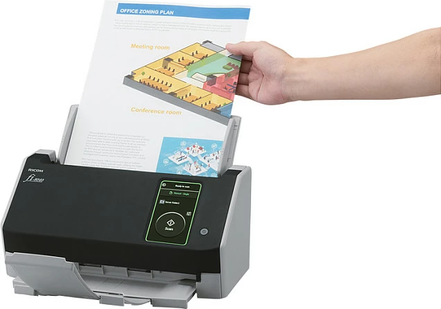 Skaner Ricoh fi-8040, 210 x 297 mm, 600 x 600 DPI, 24 bit, 8 bit, 40 ppm, 80 ipm