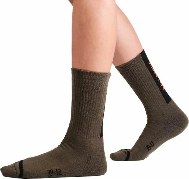 Çorape mesatare Palladium për meshkuj, të gjelbra