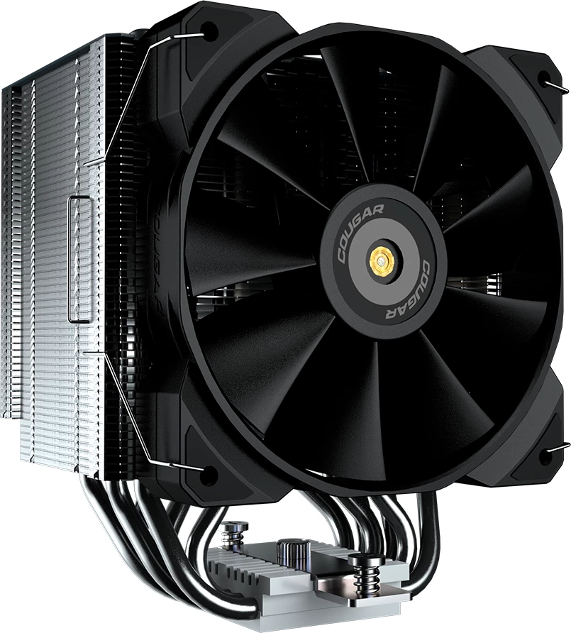 Ftohës CPU COUGAR Forza 85, 120mm PWM, 82.48 CFM, 600-2000 RPM, i zi